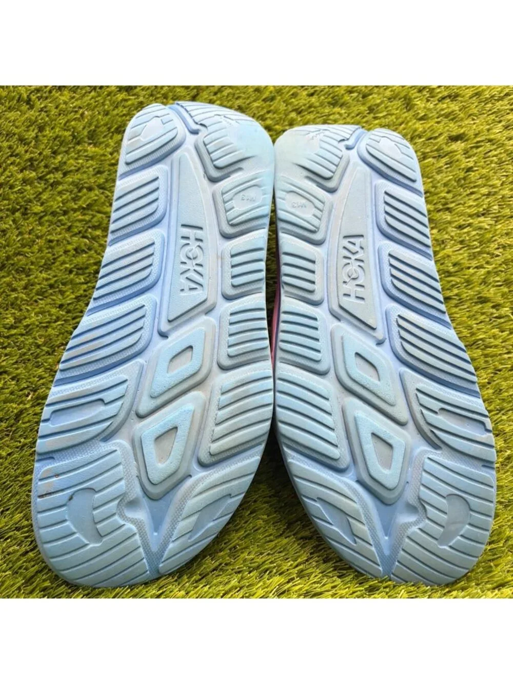 Hoka One One Ora Recovery Slide 3 Mens Size 13 Pink Blue Beach Outdoor Sandals